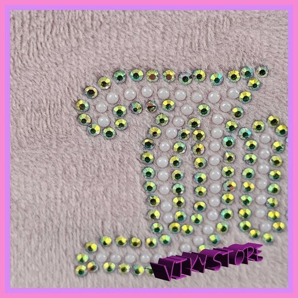 💖 NWT Juicy Couture Pink Diamond Velvet ID Coin Bag Double Zipper #7220 💖 - Picture 6 of 11